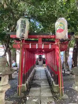 花園神社の鳥居