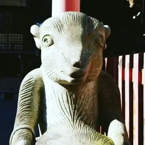 柳森神社の狛犬