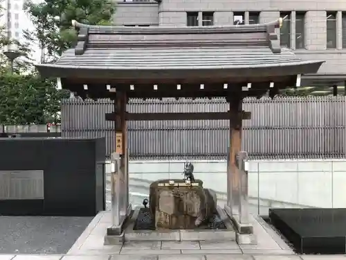 虎ノ門金刀比羅宮の手水舎