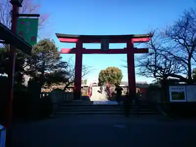 亀戸天神社の鳥居