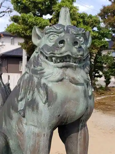 日宮社の狛犬