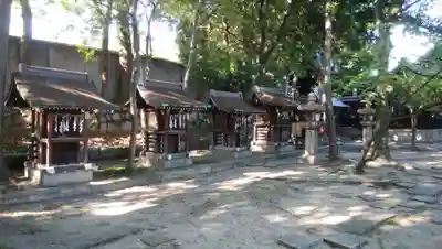 離宮八幡宮の末社・摂社