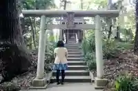 春日部八幡神社の鳥居
