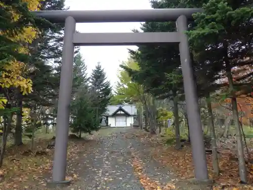材木澤神社の鳥居