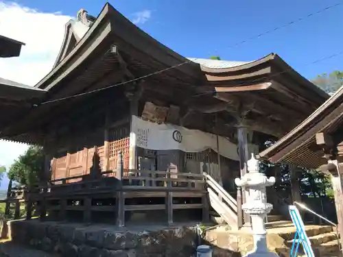 禅師峰寺の本殿