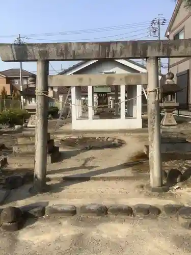 日吉神社の鳥居