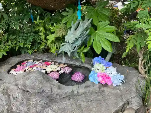 三輪神社の手水舎