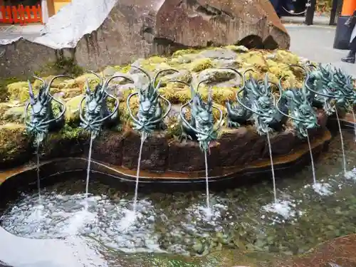 箱根神社の手水舎