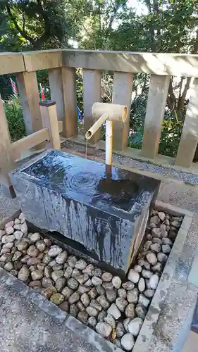 青木神社の手水舎