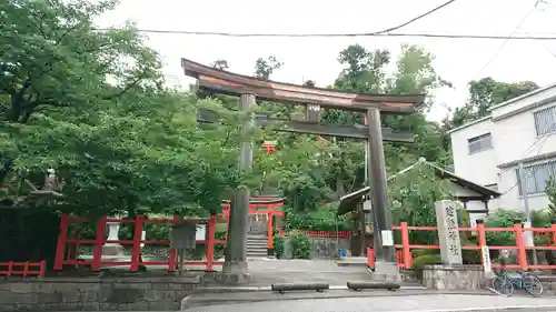 建勲神社の鳥居