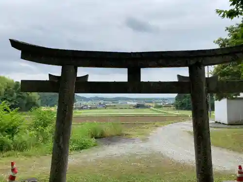 劔之宮王子神社の鳥居