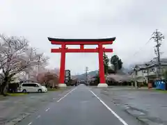 美濃國一宮　南宮大社の鳥居