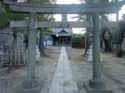 末吉神社の鳥居