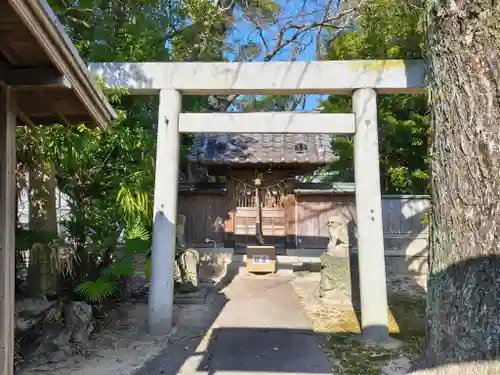 赤須賀神明社の鳥居