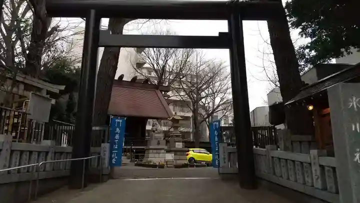 高円寺氷川神社の鳥居