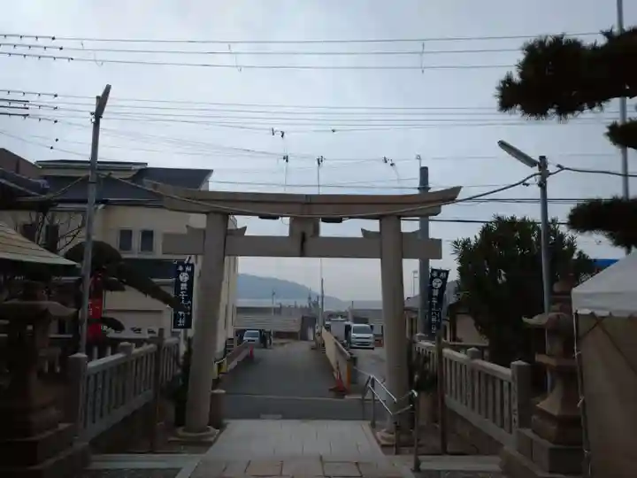 舞子六神社/まいこむの宮の鳥居