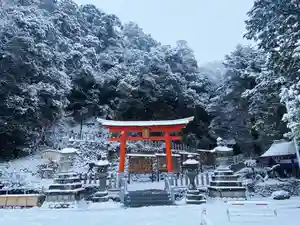 柏原八幡宮の鳥居(2025年02月13日(木) 23時14分25秒投稿)