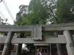 谷保天満宮の鳥居