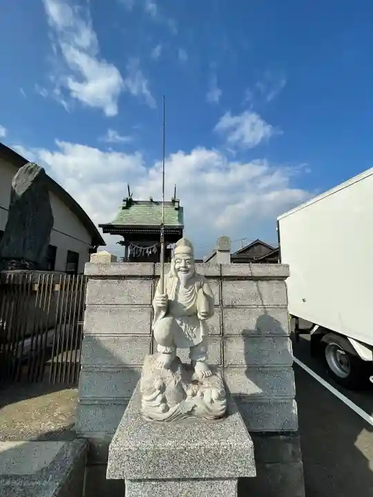 恵比須神社の像
