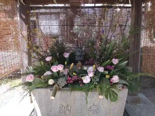 國魂神社の手水