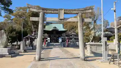 三津厳島神社の鳥居
