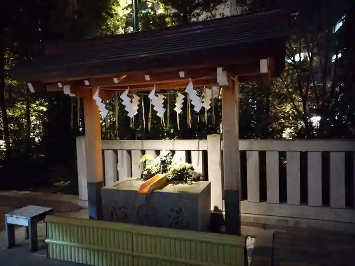 福徳神社(芽吹稲荷)の手水舎