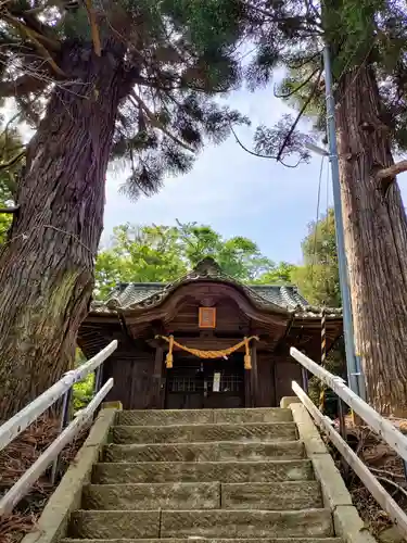 八幡白山神社の本殿