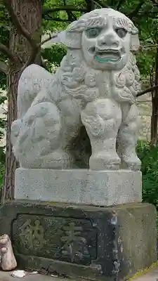 蘭島神社の狛犬
