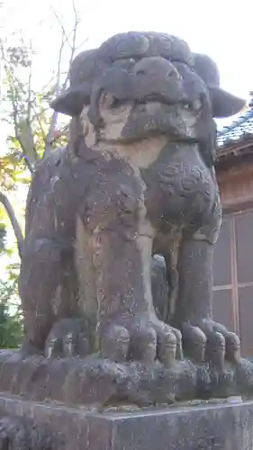 白山神社の狛犬