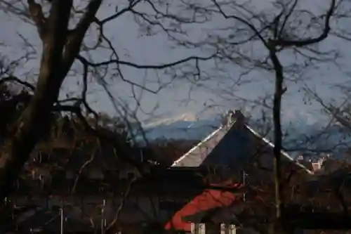 阿久津「田村神社」（郡山市阿久津町）旧社名：伊豆箱根三嶋三社の景色