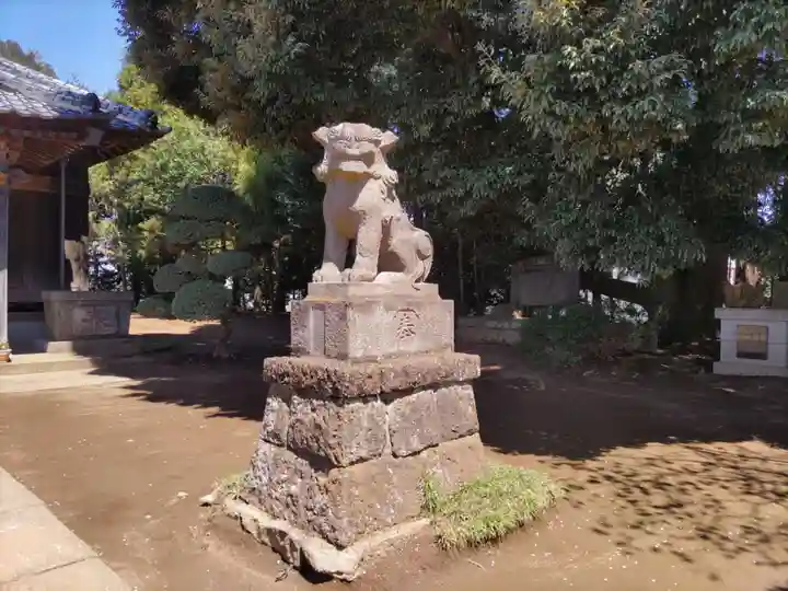 伏木香取神社の狛犬