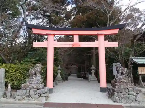 高鴨神社の鳥居