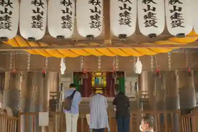吉備津神社の本殿・本堂