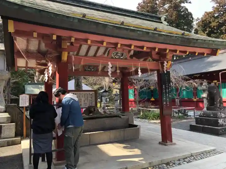 志波彦神社・鹽竈神社の手水舎