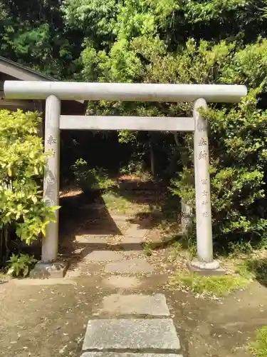 冨士浅間神社の鳥居