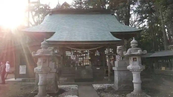 弓田香取神社の本殿