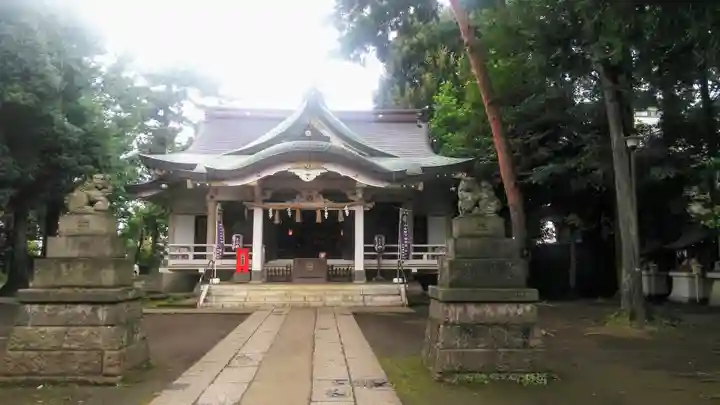 天沼八幡神社の本殿・本堂