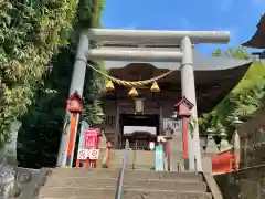 産泰神社の鳥居