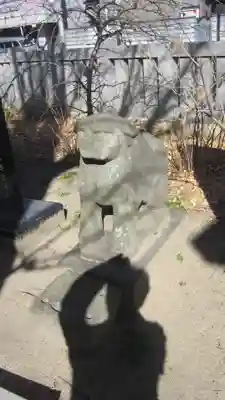 越谷香取神社の狛犬