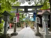 多摩川浅間神社の鳥居