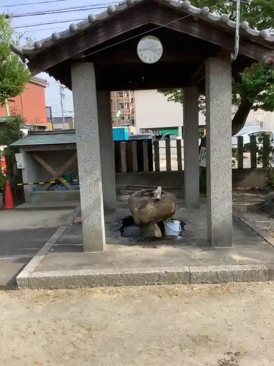 天神社(中村天神社)の手水舎