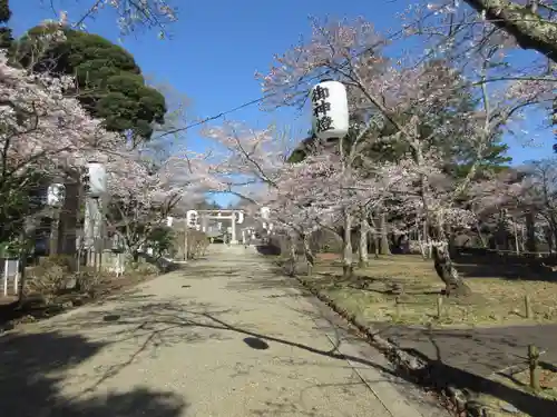 茨城縣護國神社の庭園