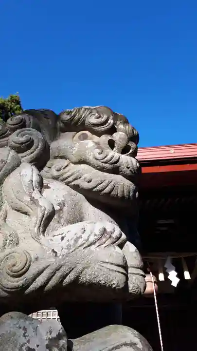 隠津島神社の狛犬