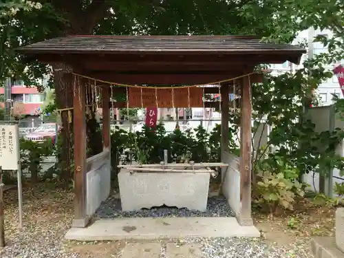 庚申神社の手水