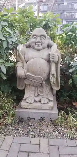 成子天神社の像