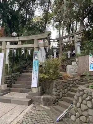 多摩川浅間神社の鳥居