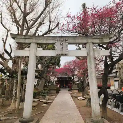 北野天神(仲六郷北野神社)(東京都)