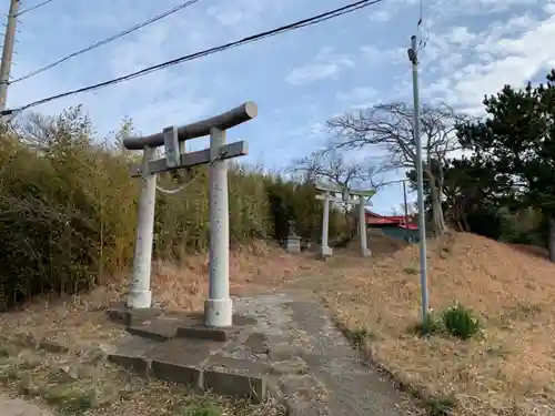 御嶽神社の鳥居