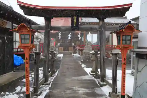 大鏑神社の鳥居