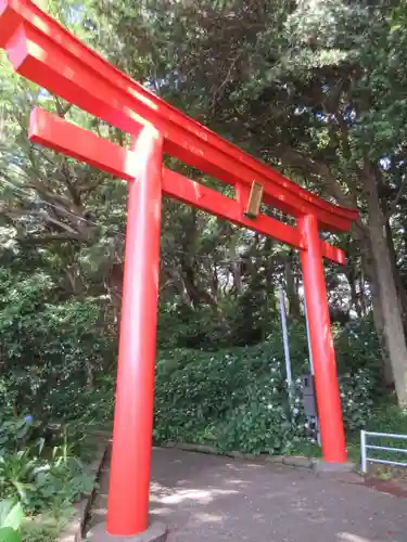 諸口神社の鳥居